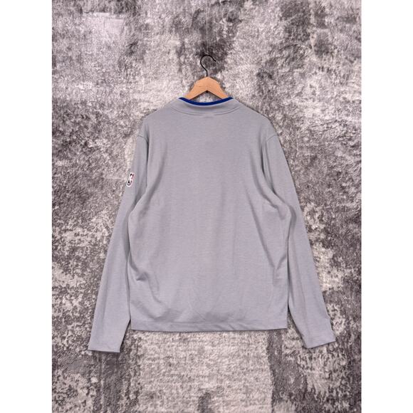 Nike Sweatshirt XL Mens Dallas Mavericks City Edition 1/2 Zip Pullover - Picture 3 of 8